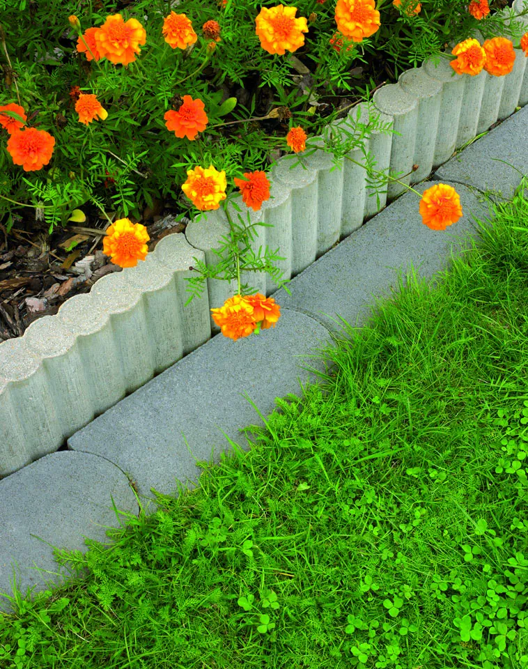 Mähfix 33x16x4,5 cm Grau mit Fase