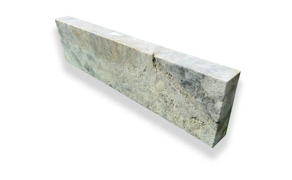 Travertinkantenstein Aqua Shadow gesägt 8x25x100 cm
