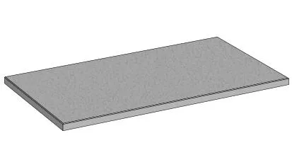 Xera 120x60x2 anthrazit-meliert