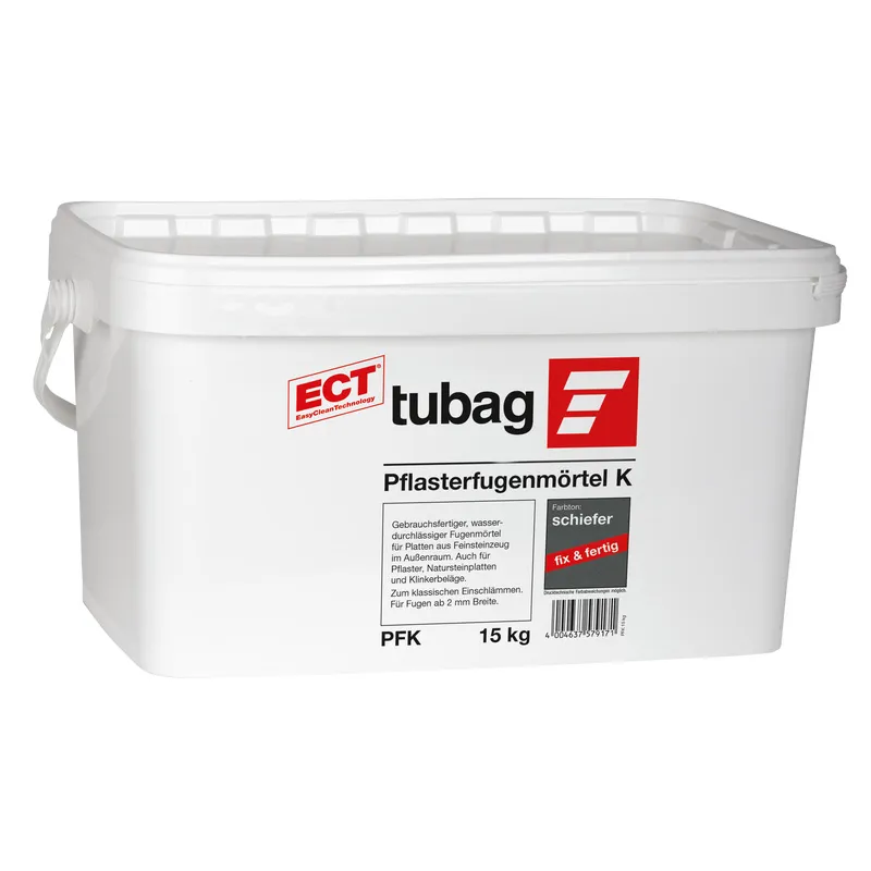 sievert Fugenmoertel K PFK Betongrau 15 Kg Eimer Wasserdurchlaessig