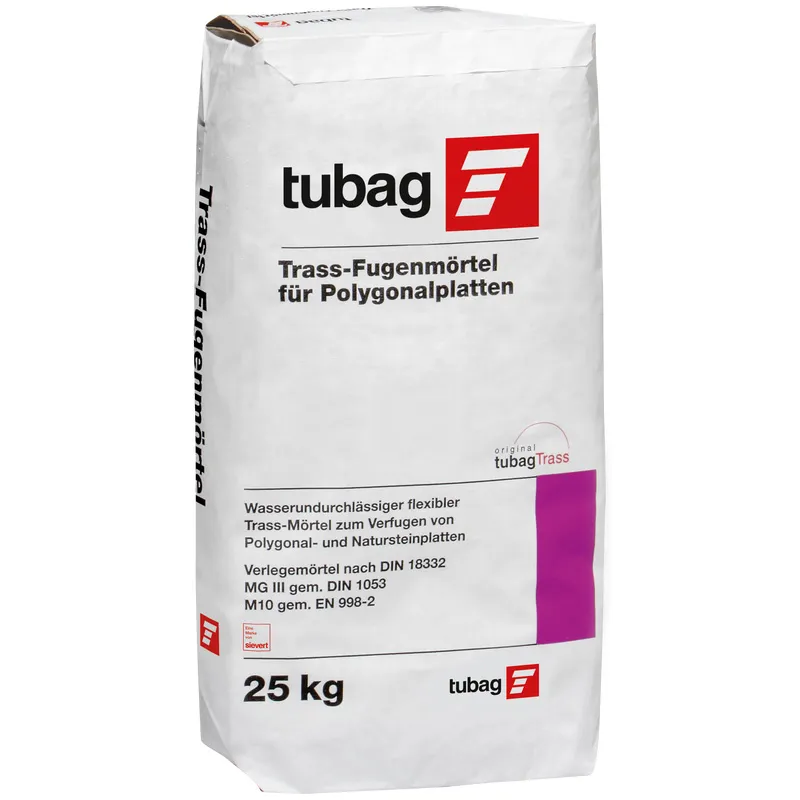 sievert Trass Polygonalfugen- moertel grau 25 Kg Sack