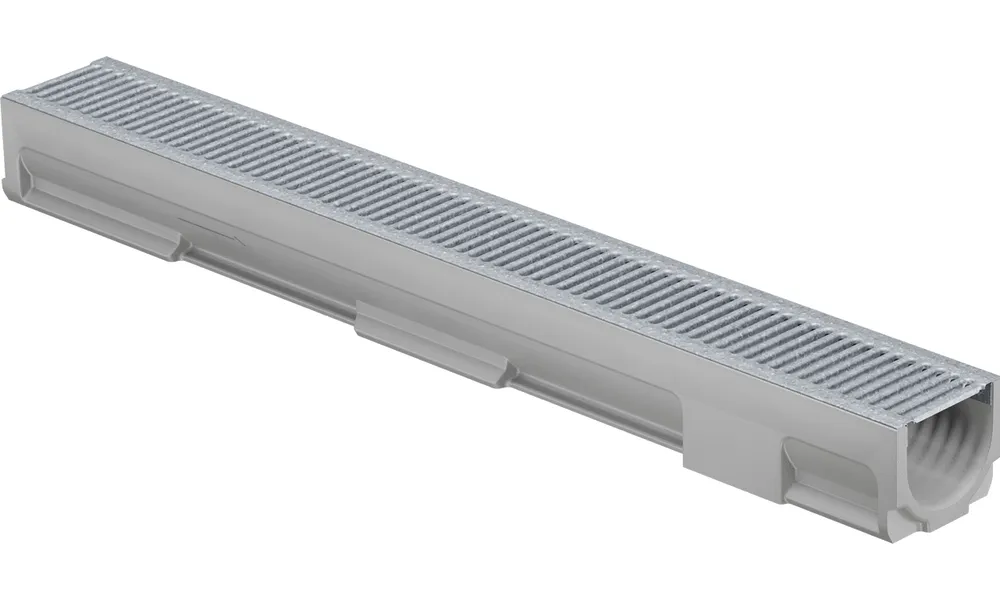 Filcoten self Rinne mit Stegrost 100 cm