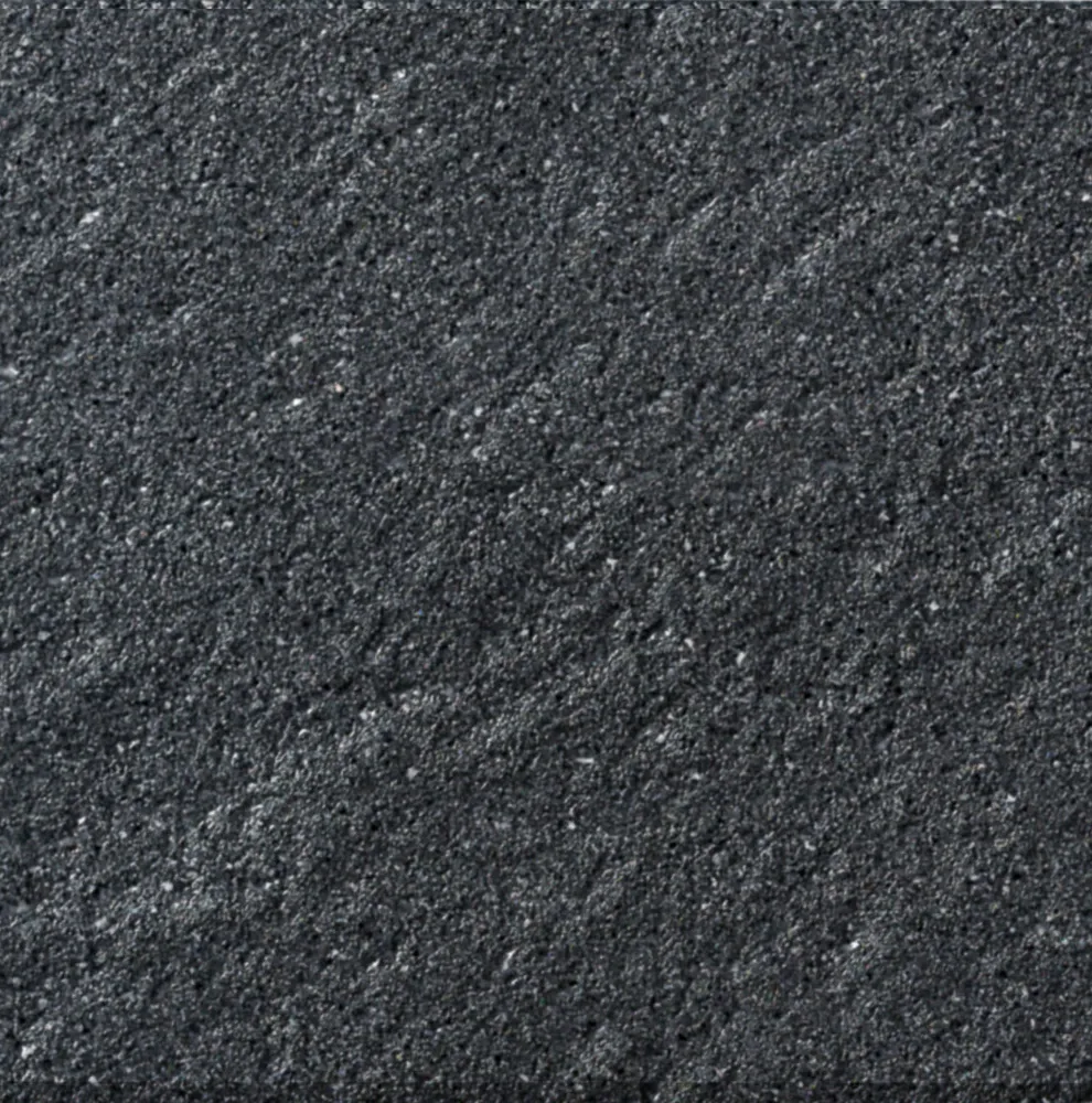 Woehe & Heydemann PremiumLine lavaschwarz geflammt 60x60x4 cm