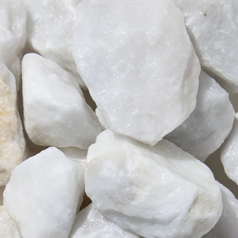 Extra White Marmor Bruchstein 40-80 mm Big Bag 1600 Kg