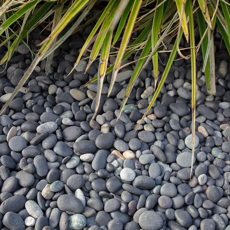 Beach Pebbles Schwarz 8-16 mm Big Bag 1800 Kg