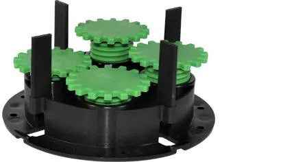 Schraub-Stelzlager teilbar Fuge: 3 mm Steghöhe: 31 mm